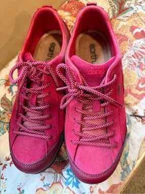 Dansko Earth Women's Suede Lace-Up Sneakers Shoes